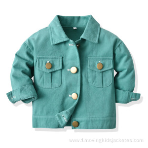 Autumn New Jacket Children's Casual Lapel Jacket